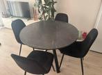 Eetkamertafel, Huis en Inrichting, Tafels | Eettafels, Ophalen, Zo goed als nieuw, Rond