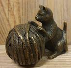 URN met SPELENDE POES / brons / as urn, Dieren en Toebehoren, Katten-accessoires, Nieuw, Info@huisentuindecoratiemarie.nl, Huis en tuin decoratie marie