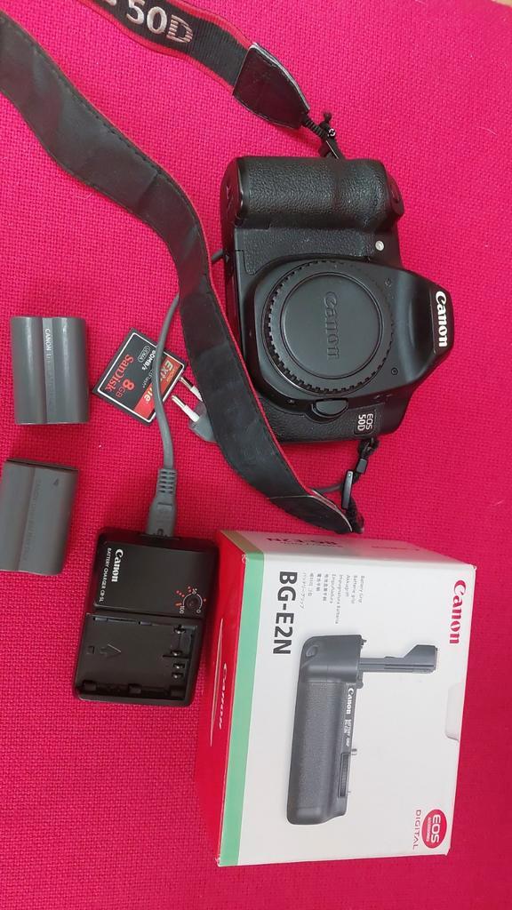 Canon EOS 50D (+ optie BG-E2N Grip + 8Gb CF geheugen), Audio, Tv en Foto, Fotocamera's Digitaal, Gebruikt, Spiegelreflex, Canon