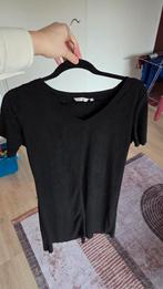 Zwart only jeans centre image suède jurk, maat L, Zwart, Ophalen of Verzenden, Zo goed als nieuw, Onder de knie