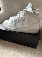 Nike Air Jordan 1 mid wit maat 43, Wit, Air Jordan, Ophalen of Verzenden, Sneakers of Gympen