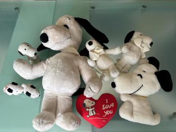 Vintage Snoopy 8 stuks grootste 60 cm beschikbaar voor biedingen