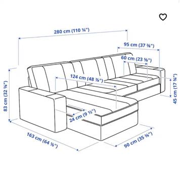 Kivik hoekbank - IKEA - afbeelding 3