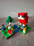 Lego Minecraft De Schaapboerderij 21153, Ophalen of Verzenden, Zo goed als nieuw, Complete set, Lego