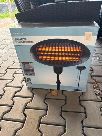 Terrasverwarmer Elektrisch - Nieuw in doos! beschikbaar voor biedingen