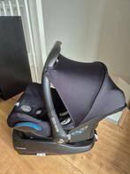 Maxi Cosi met babyinleg, Joolz adapters en FamilyFix, Ophalen, Gebruikt, Zijbescherming, Isofix