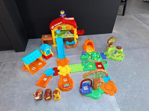 Grote set vtech boerderij zoef zoef, Kinderen en Baby's, Speelgoed | Vtech, Zo goed als nieuw, Ophalen of Verzenden