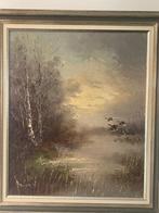 De stilte van het landschap door John Bevort, Antiek en Kunst, Kunst | Schilderijen | Klassiek, Ophalen