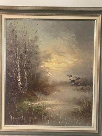 De stilte van het landschap door John Bevort beschikbaar voor biedingen