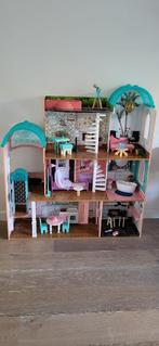 KidKraft houten Camila poppenhuis, Kinderen en Baby's, Speelgoed | Poppenhuizen, Ophalen, Gebruikt, Poppenhuis