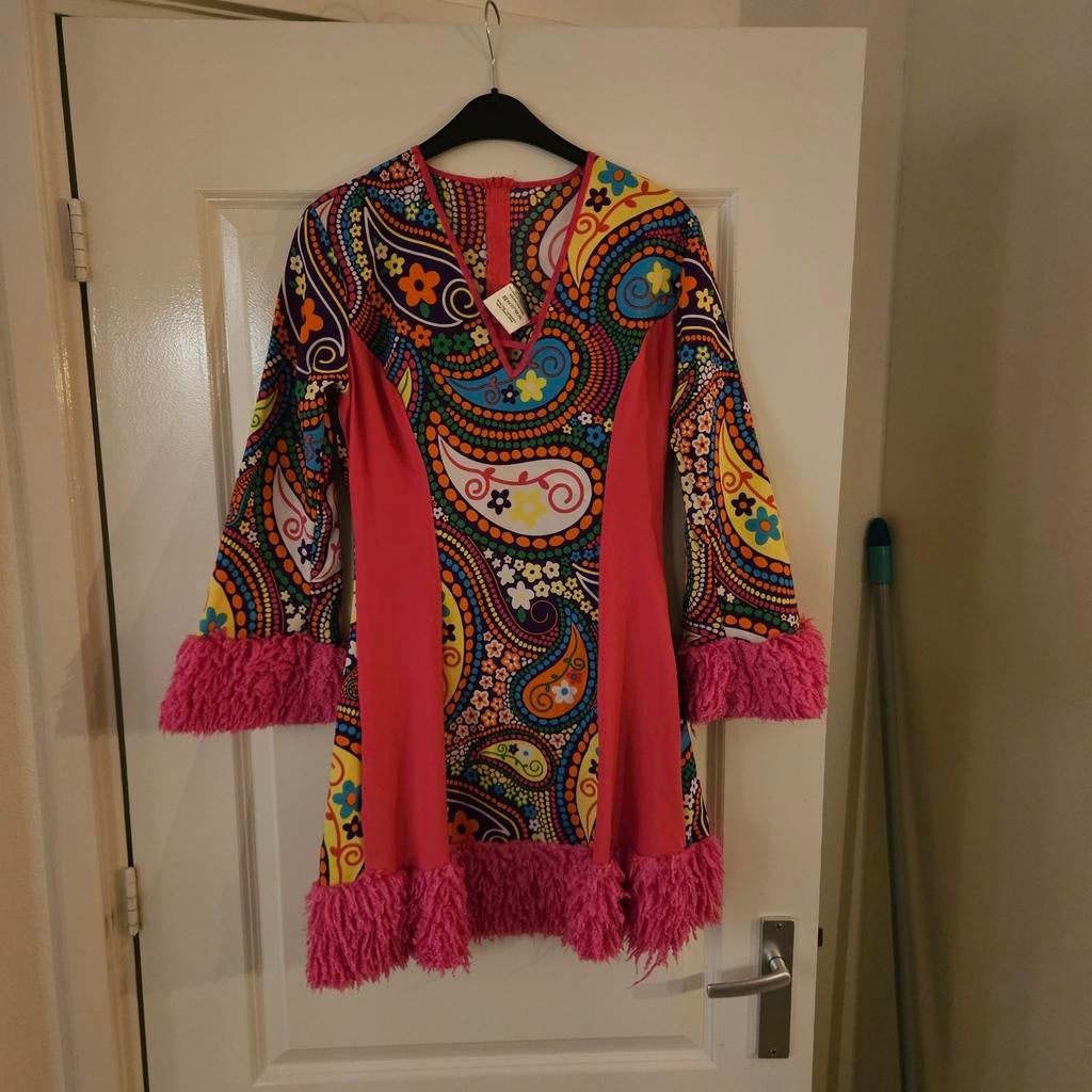 Hippie Jurk (vrouw) maat M, Kleding | Dames, Ophalen of Verzenden, Zo goed als nieuw, Carnaval