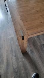 Mooie Acacia houten eettafel 1.65 m x 1.00 m., Huis en Inrichting, Tafels | Eettafels, Ophalen of Verzenden, Rechthoekig, 200 cm of meer