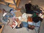 Partij Vintage tassen - 31 stuks, Sieraden, Tassen en Uiterlijk, Tassen | Damestassen, Ophalen of Verzenden, Overige kleuren, Handtas
