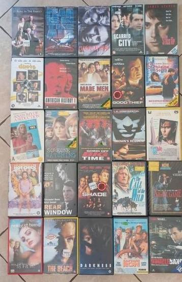 25 vhs videobanden gratis afhalen beschikbaar voor biedingen