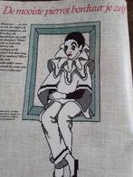 Zelf samengestelde borduurpakket van pierrot, Hobby en Vrije tijd, Ophalen of Verzenden, Zo goed als nieuw, Handborduren, Borduurpakket