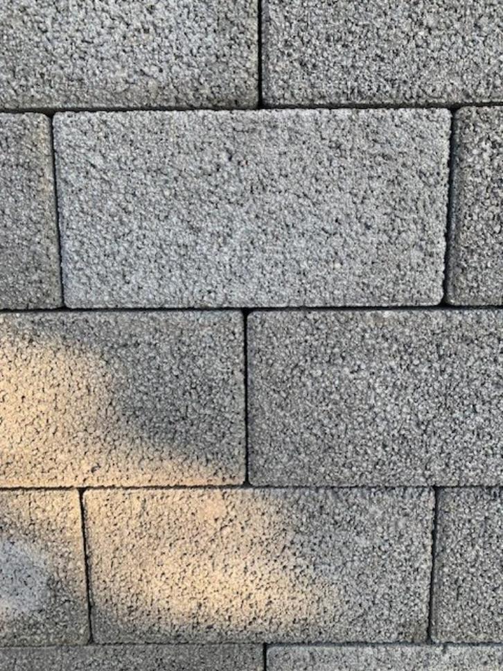 GeoStructura Grijs betonklinker KLEURVASTE deklaag Machinale, Tuin en Terras, Tegels en Klinkers, Nieuw, Klinkers, Beton, 10 m² of meer