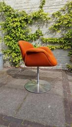Vintage, Artifort, draaifauteuil, Tulip, midi, design, Huis en Inrichting, Fauteuils, Ophalen, Gebruikt, 75 tot 100 cm, Metaal