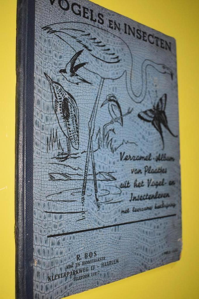 Plaatjes album- Vogels en Insecten- 1930- compleet, Boeken, Prentenboeken en Plaatjesalbums, Gelezen, Plaatjesalbum, Ophalen of Verzenden