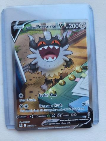Galarian Perrserker V #184 Lost Origins beschikbaar voor biedingen