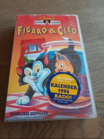 Disney Cartoon Classics Figaro & Cleo videoband.  beschikbaar voor biedingen