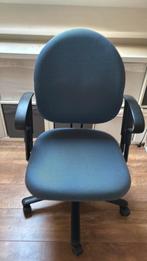 Bureaustoel zgst, Ophalen, Zo goed als nieuw, Blauw