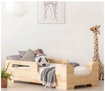 1 persoons bed 200x90cm hout beschikbaar voor biedingen