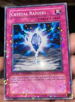 Yu-Gi-Oh! Crystal Raigeki DT01 Duel Promo !, Hobby en Vrije tijd, Verzamelkaartspellen | Yu-gi-Oh!, Ophalen of Verzenden, Gebruikt