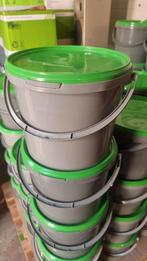 Restpartij Beton/Muurverf – Kleur Wit – 5kg per Emmer, Doe-het-zelf en Verbouw, Verf, Beits en Lak, Ophalen of Verzenden, Nieuw