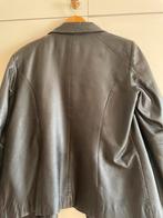 Zwarte leren blazer maat 42/44 (L) Frans Molenaar, Ophalen, Zwart, Maat 42/44 (L), Jasje