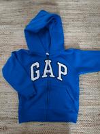 Gap kobalt blauwe jongens vest met logo, Kinderen en Baby's, Kinderkleding | Maat 104, Trui of Vest, Ophalen of Verzenden, Zo goed als nieuw
