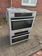 AEG set 45 cm hoog inbouw combi magnetron en combi stoom, Stoom, 60 cm of meer, Zo goed als nieuw, Oven met grill