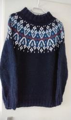 Unieke handgebreide ijslandse wollen trui, maat M, Kleding | Dames, Truien en Vesten, Ophalen of Verzenden, Nieuw, Maat 38/40 (M)