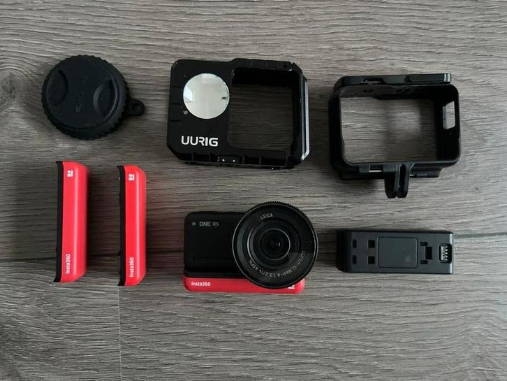 Insta360 One RS 1" Leica + Extra's, Audio, Tv en Foto, Actiecamera's, Zo goed als nieuw, Overige merken, Ophalen