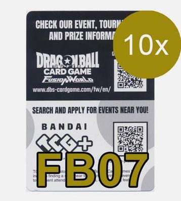 33 Digital Codes FB07 Wish for Shenron Fusion World beschikbaar voor biedingen
