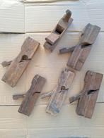 Oud handgereedschap, handschaaf, profielschaven 6 stuks, Antiek en Kunst, Antiek | Gereedschap en Instrumenten, Ophalen