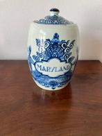 Antieke apotheker pot ‘Maryland’. onderzijde: 201 Delft V.G., Antiek en Kunst, Antiek | Keramiek en Aardewerk, Ophalen of Verzenden