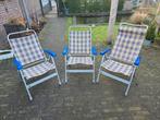 3 Dukdalf Verstelbare Campingstoelen, Ophalen, Gebruikt, Campingstoel