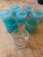 8 x dutz, Ophalen of Verzenden, Overige kleuren, Glas, Minder dan 50 cm