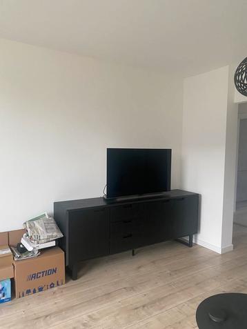 Dressoir zwart (bijpassende wandkast beschikbaar)
