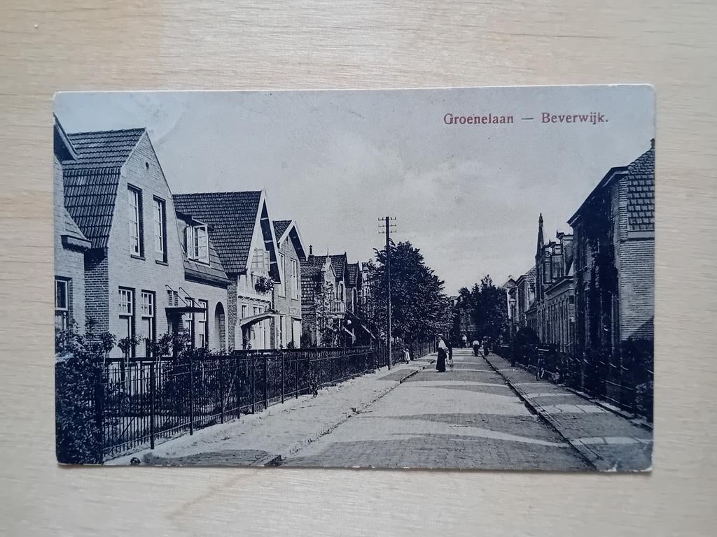 Ansichtkaart Beverwijk, Ophalen of Verzenden, Noord-Holland