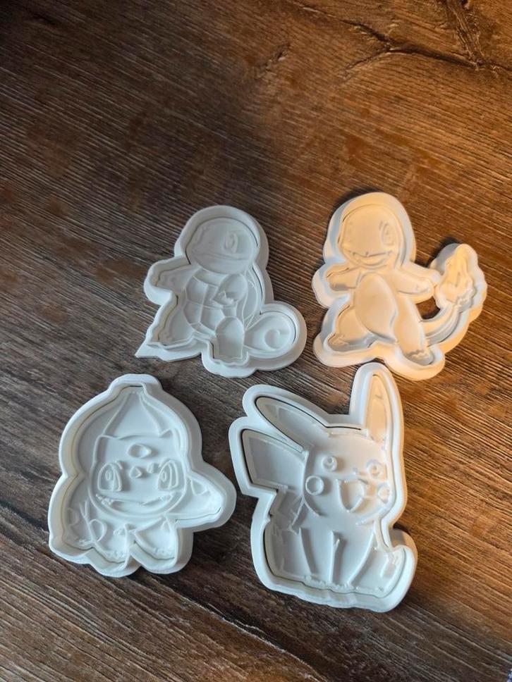 Pokemon Koekvormpjes - Niet Vaatwasserbestendig, Hobby en Vrije tijd, Taarten en Cupcakes maken, Nieuw, Overige typen, Taarten of Cupcakes