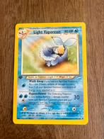 Light Vaporeon 1st Edition Neo Destiny (2000), Ophalen of Verzenden, Zo goed als nieuw, Losse kaart
