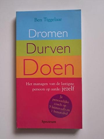 Dromen Durven Doen Luister 3Cd En Dvd Je Persoonlijke Coach  beschikbaar voor biedingen