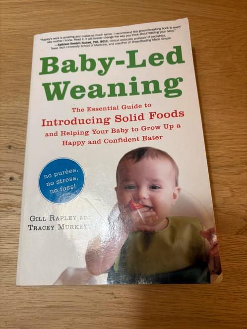Baby-led Weaning boek Rapley methode, Boeken, Zwangerschap en Opvoeding, Gelezen, Opvoeding tot 6 jaar, Ophalen of Verzenden