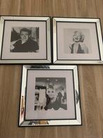Fotolijsten met spiegelranden, Ophalen of Verzenden, Hout, Minder dan 50 cm