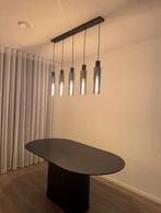 Nita Zwarte Ovaal Eettafel - 180cm, Huis en Inrichting, Lampen | Hanglampen, Ophalen, Zo goed als nieuw, 75 cm of meer, Modern