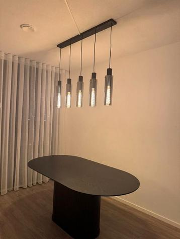 Nita Zwarte Ovaal Eettafel - 180cm beschikbaar voor biedingen