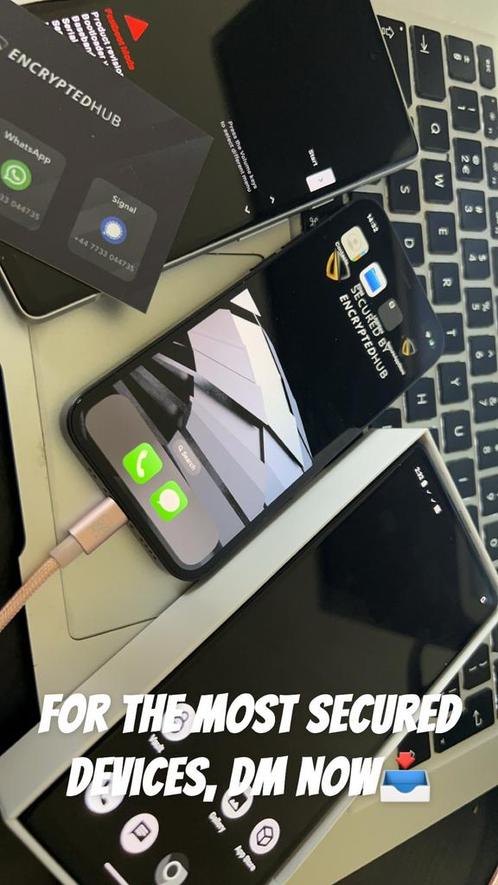Encrypted iphone 11 vpn esim signal molly pixel graphene, Computers en Software, Antivirus- en Beveiligingssoftware, Nieuw, Ophalen