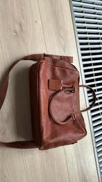 Te koop: Bruine Burkely Laptop tas., Computers en Software, Laptoptassen, Schoudertas, Ophalen of Verzenden, Zo goed als nieuw