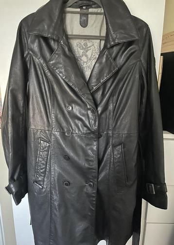 Leren damesjas. zwart, maat 42, Gipsy beschikbaar voor biedingen